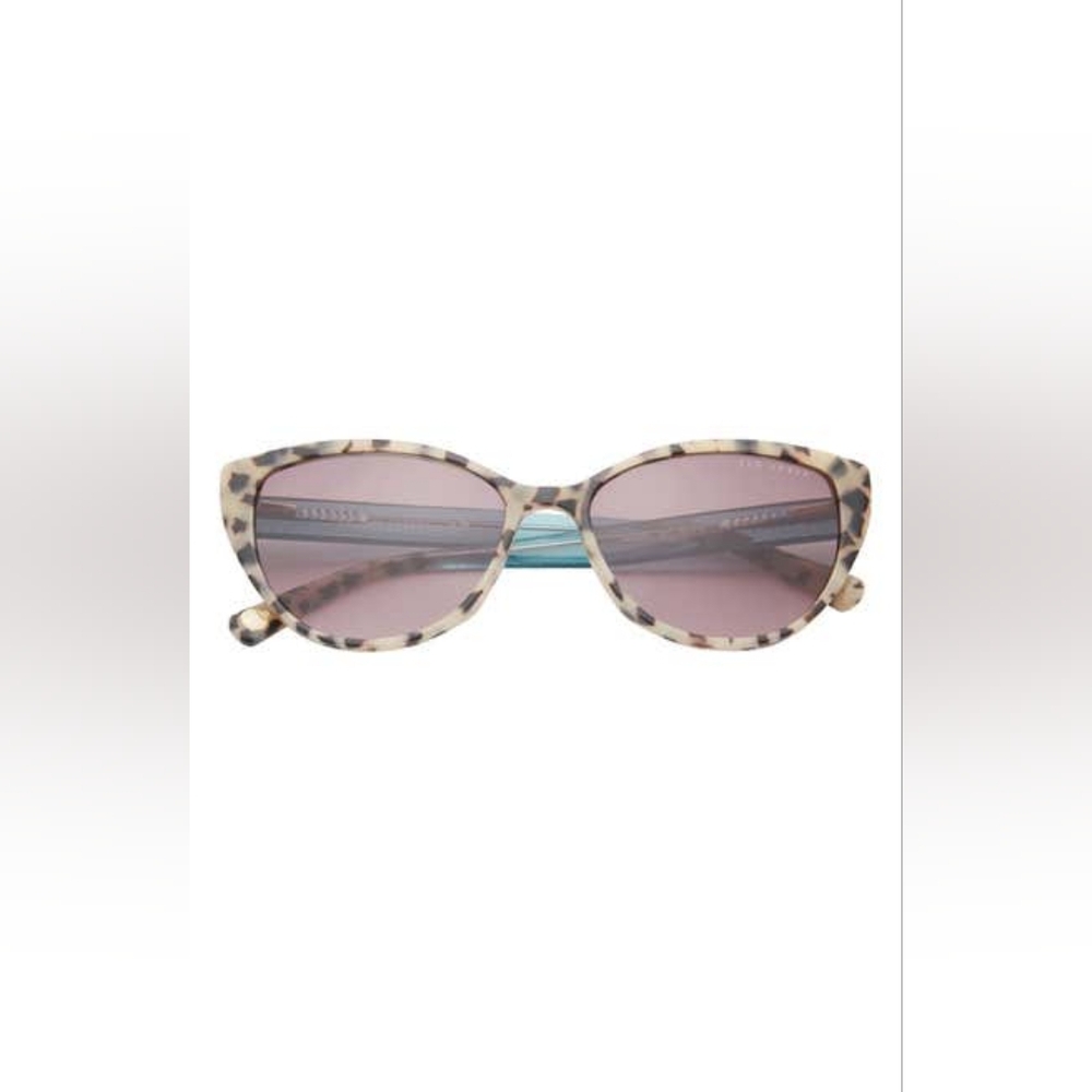 Ted Baker London 55mm Cat Eye Sunglasses, One Size, IVORY